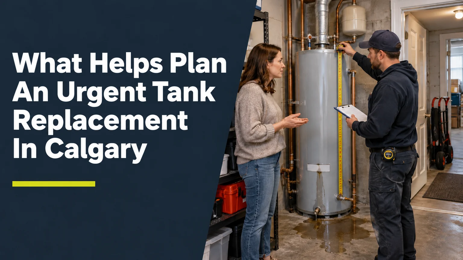 What Helps Plan An Urgent Tank Replacement In Calgary?