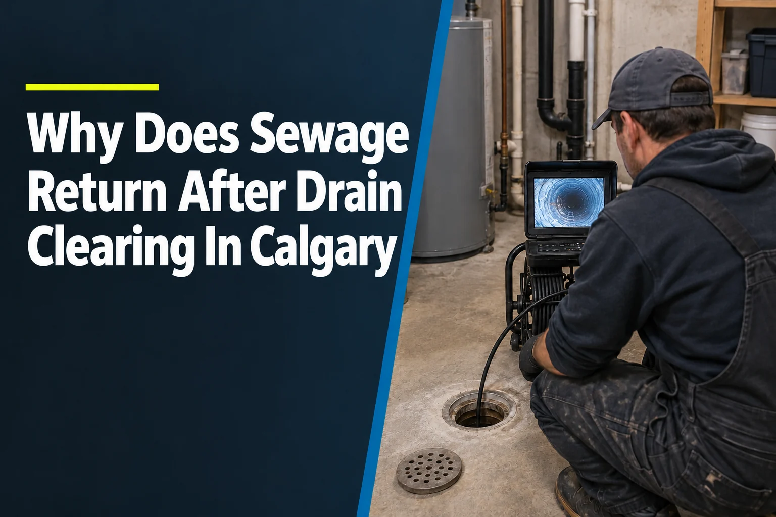 Why Does Sewage Return After Drain Clearing In Calgary?