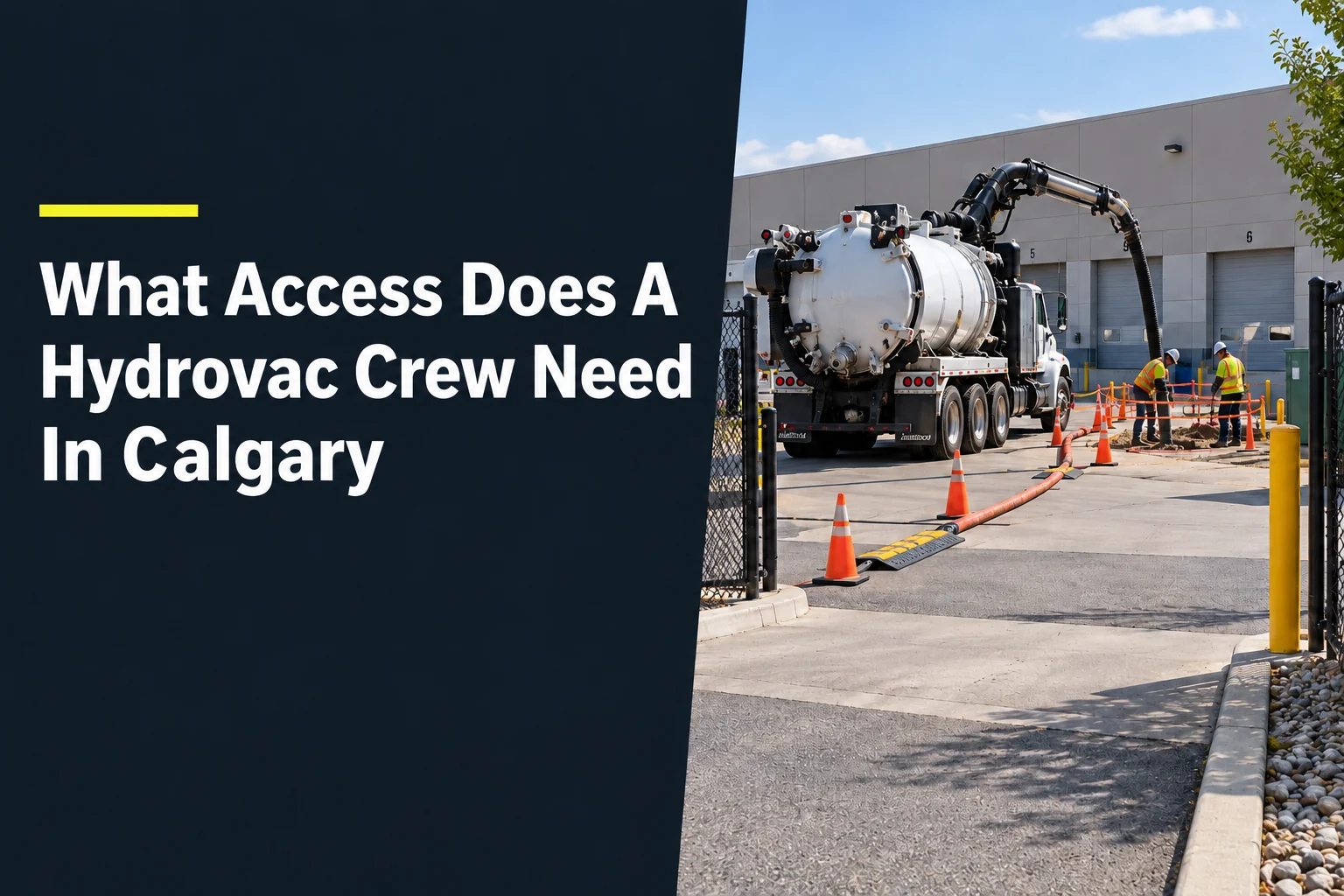 What Access Does A Hydrovac Crew Need In Calgary?