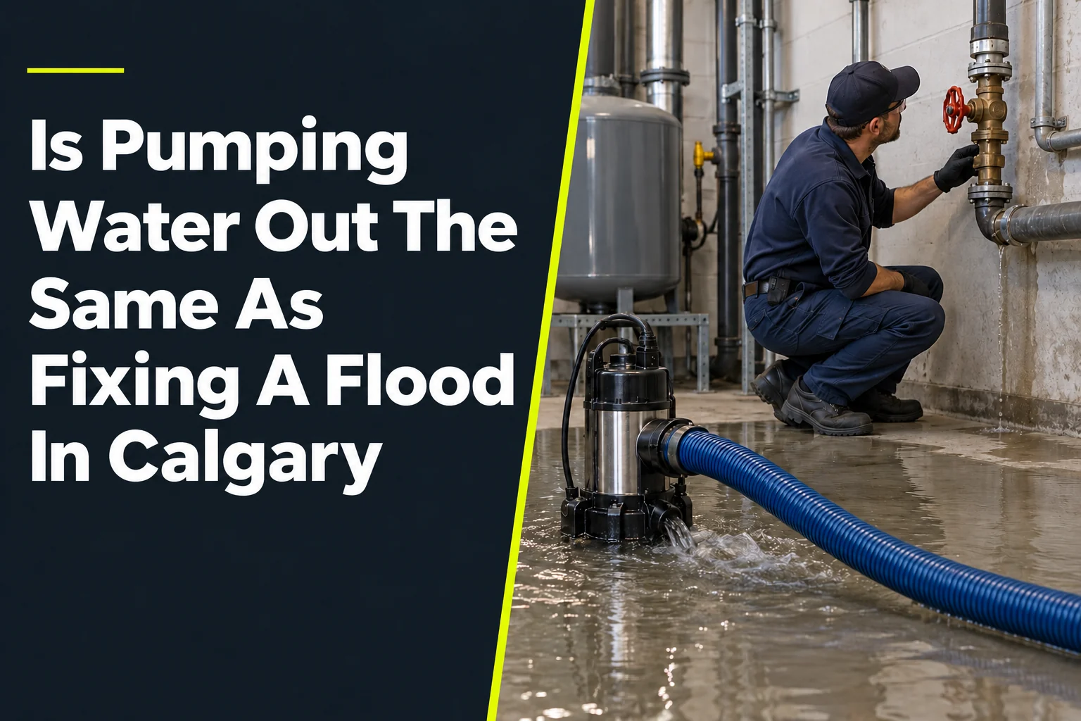 Is Pumping Water Out The Same As Fixing A Flood In Calgary?