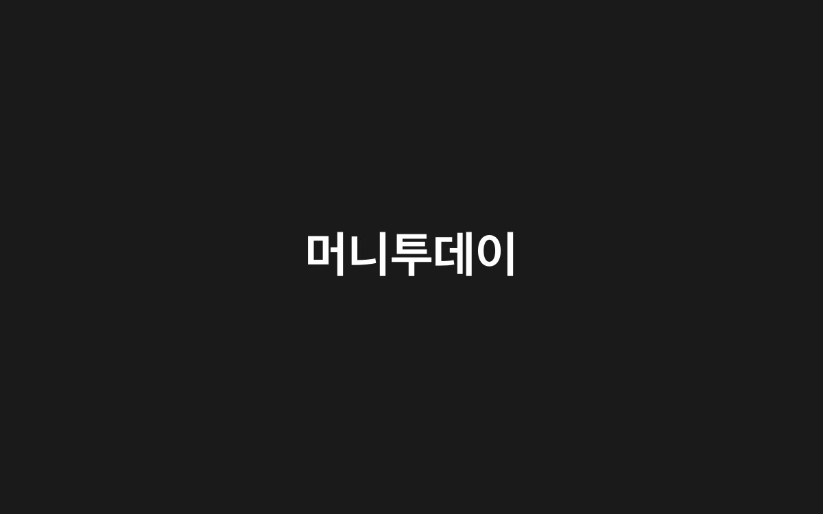 머니투데이 기사