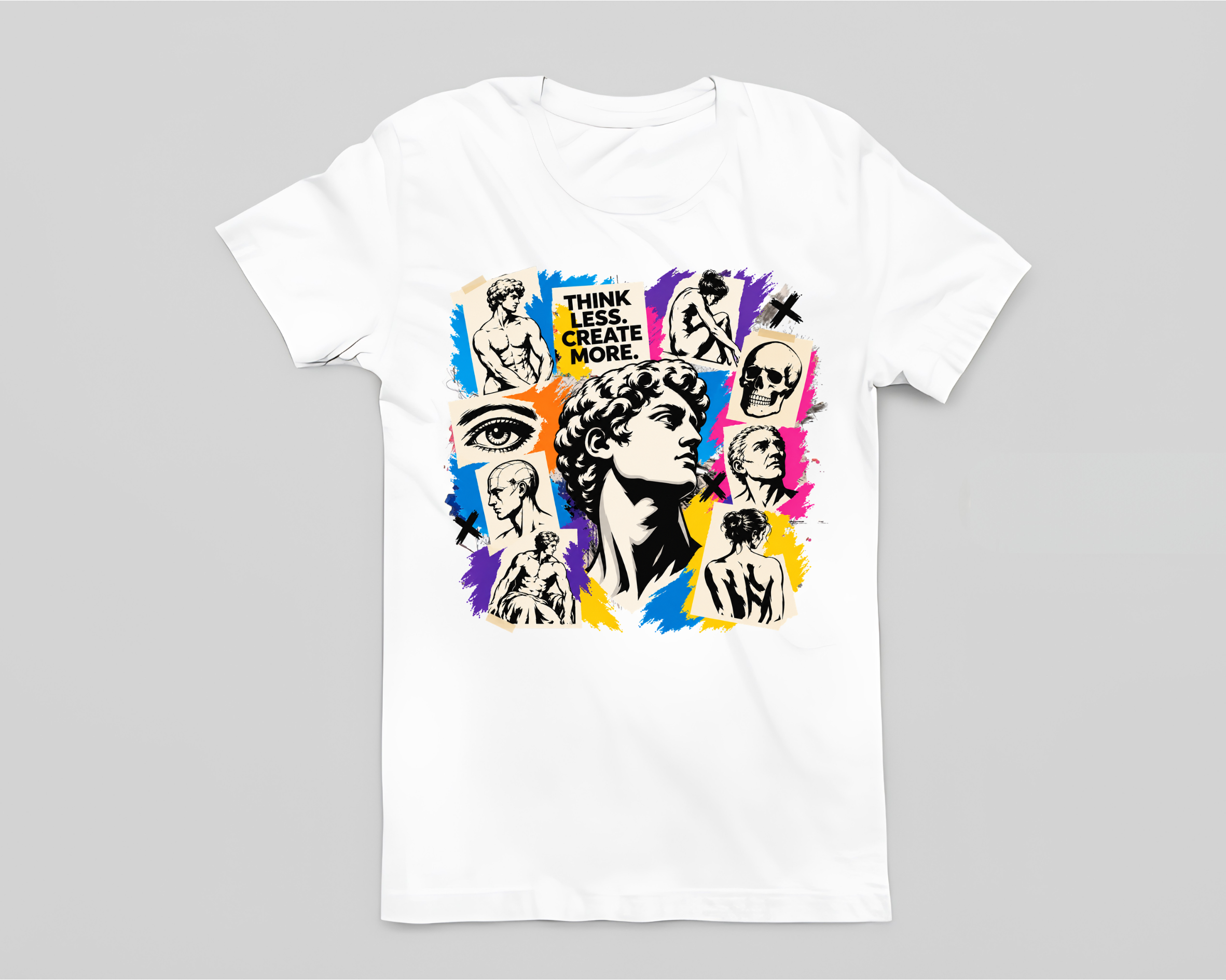 Think Less Create More T-shirt