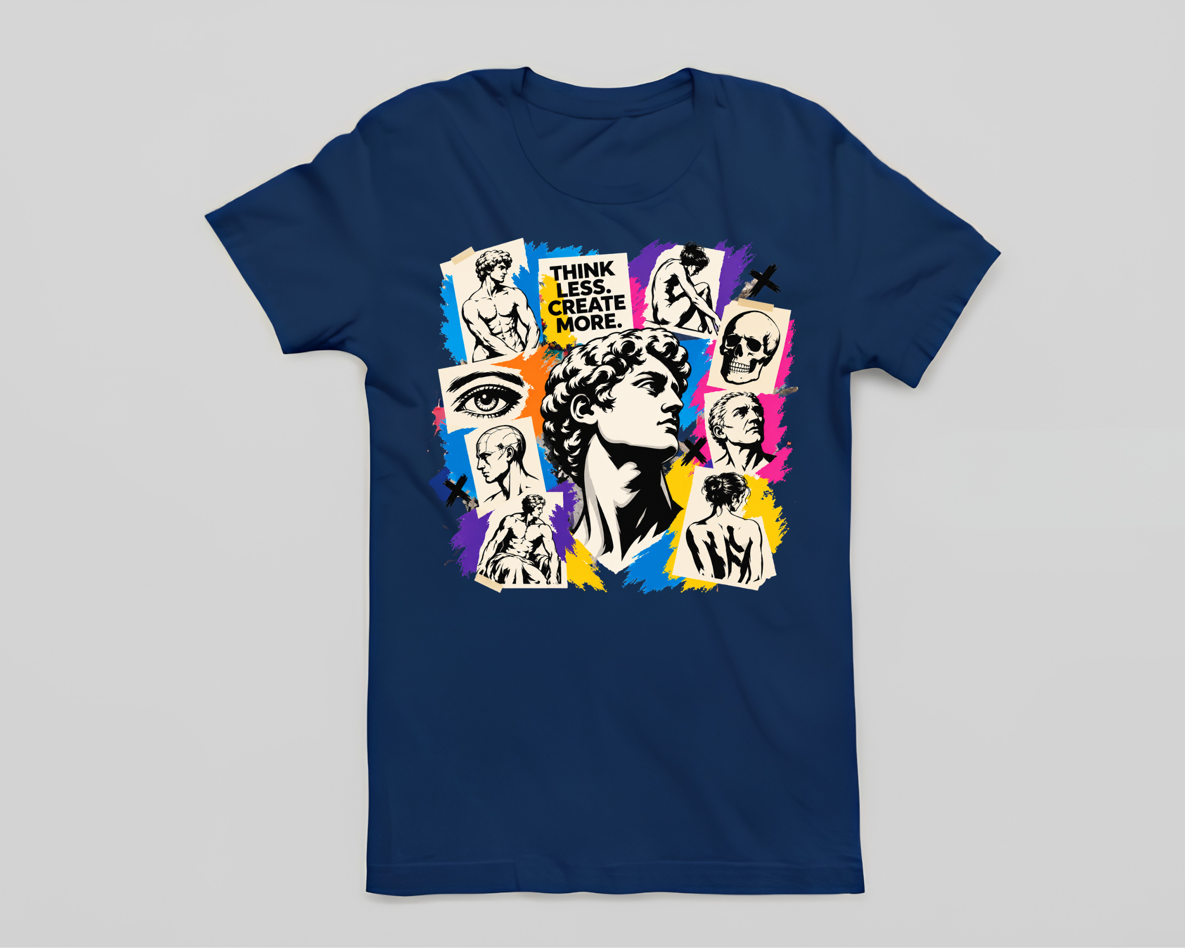 Think Less Create More T-shirt