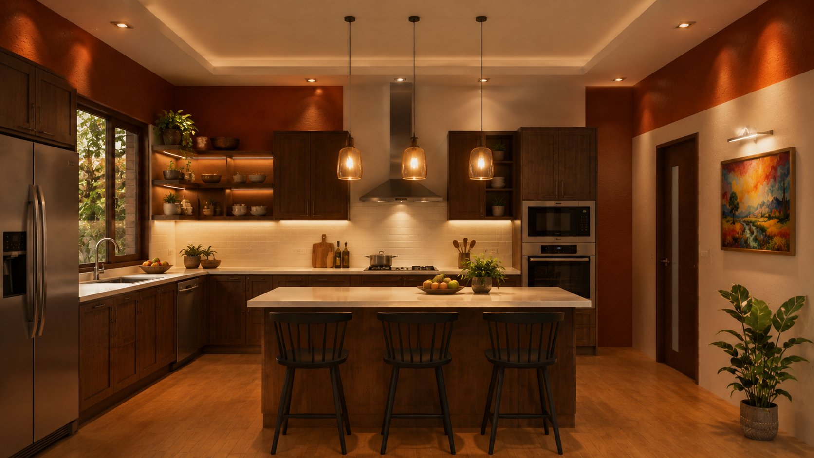 Finished kitchen visualisation