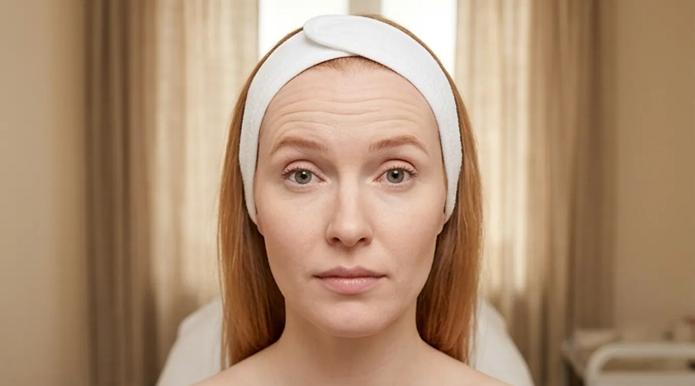 The patient on the treatment day
