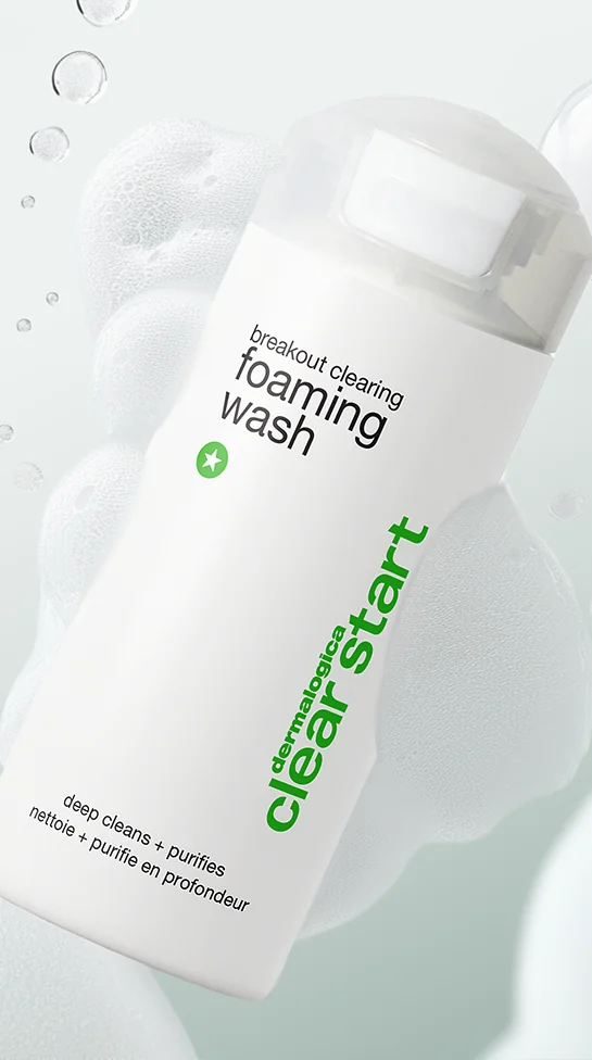 Column 3 - Clear Start foaming wash