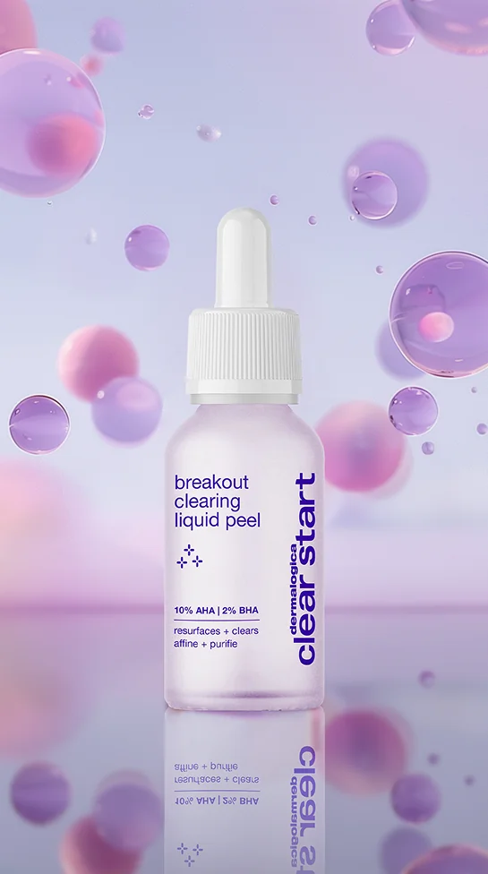 Column 3 - Clear Start liquid peel