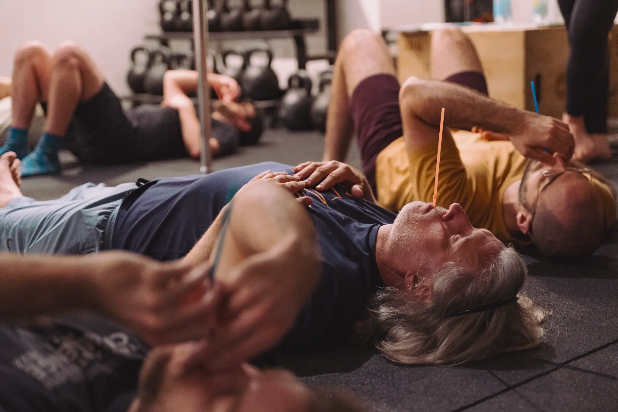 Cours de respiration fonctionnelle au Studio Reverse à Paris 15e.