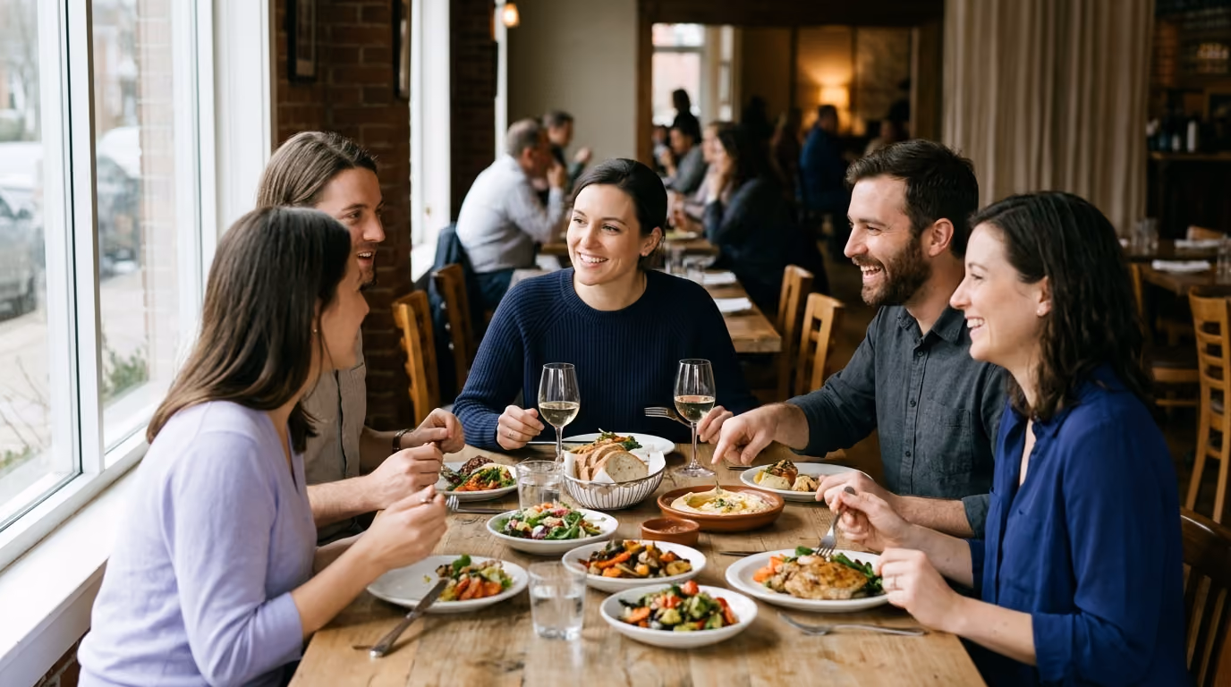 Eating Out and Socializing During Recovery: A Practical Guide to Shared Meals, Changing Appetites, and Access