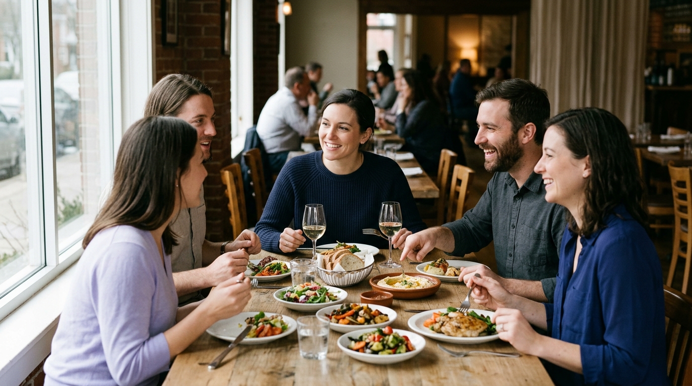 Eating Out and Socializing During Recovery: A Practical Guide to Shared Meals, Changing Appetites, and Access