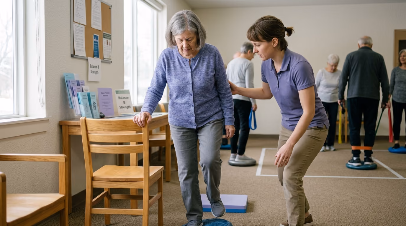 Fall Prevention for Adults: A Practical Guide to Balance, Strength, and Safer Spaces