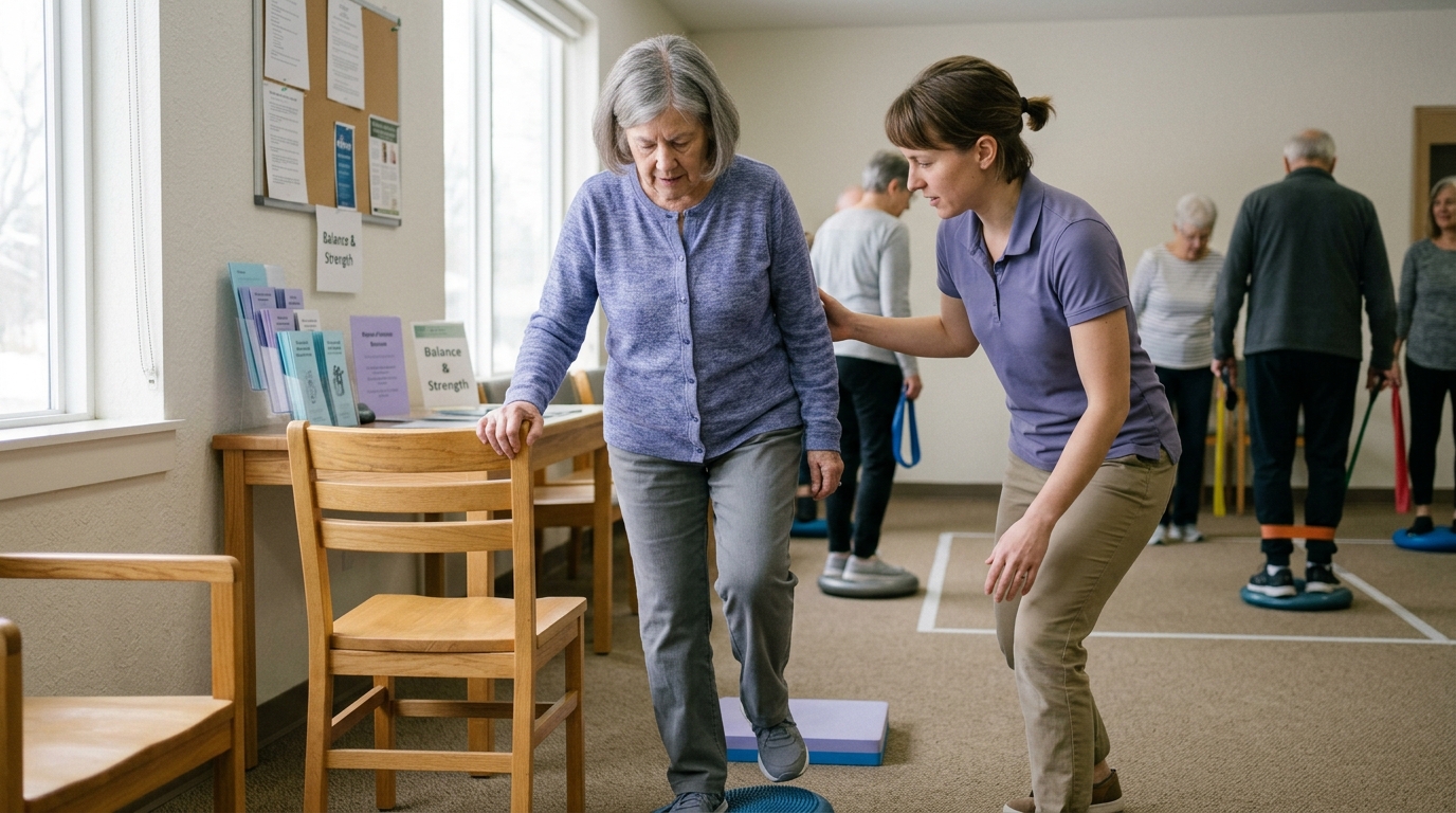 Fall Prevention for Adults: A Practical Guide to Balance, Strength, and Safer Spaces