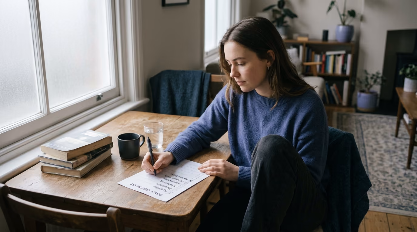 The Recovery Lifestyle Checklist: Prioritizing Habits That Matter