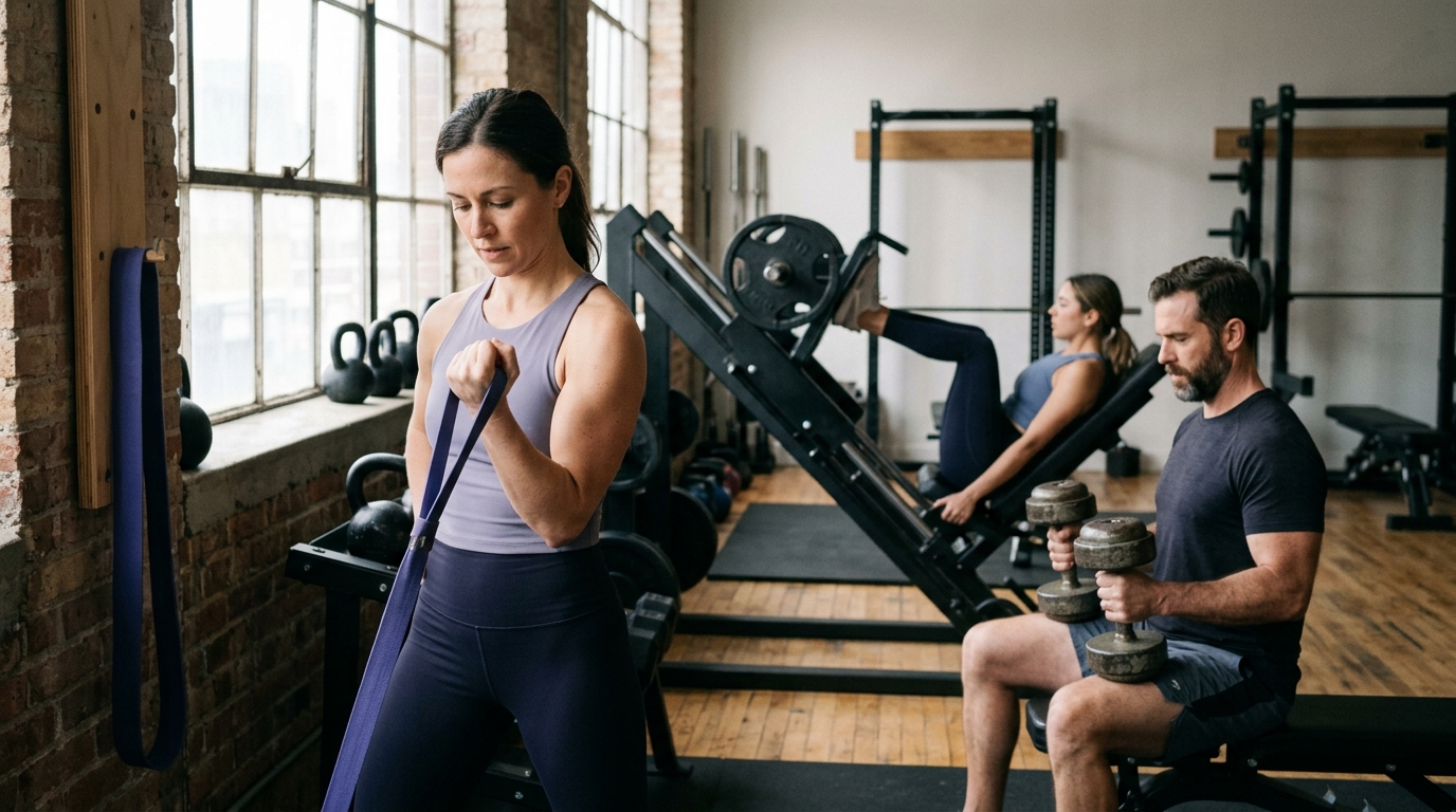 Resistance Bands, Free Weights, and Machines: Strength Training Methods Compared