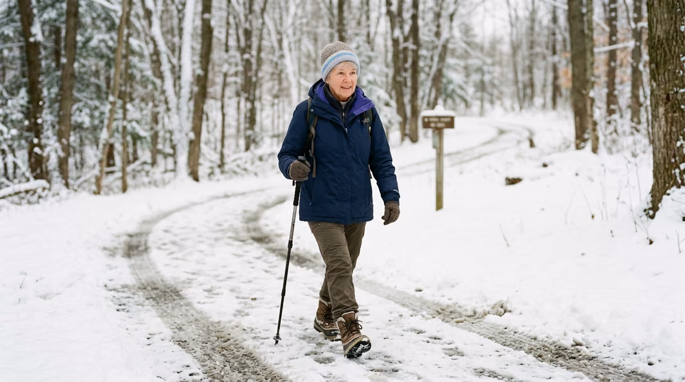 Winter Walking and Outdoor Activity: A Guide to Staying Steady and Prepared
