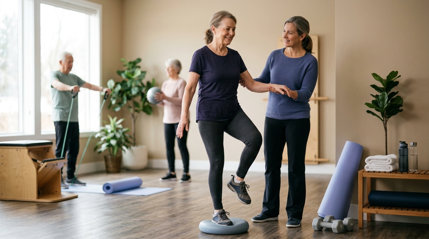 Strength and Balance Training for Active Aging: How the Pieces Fit Together