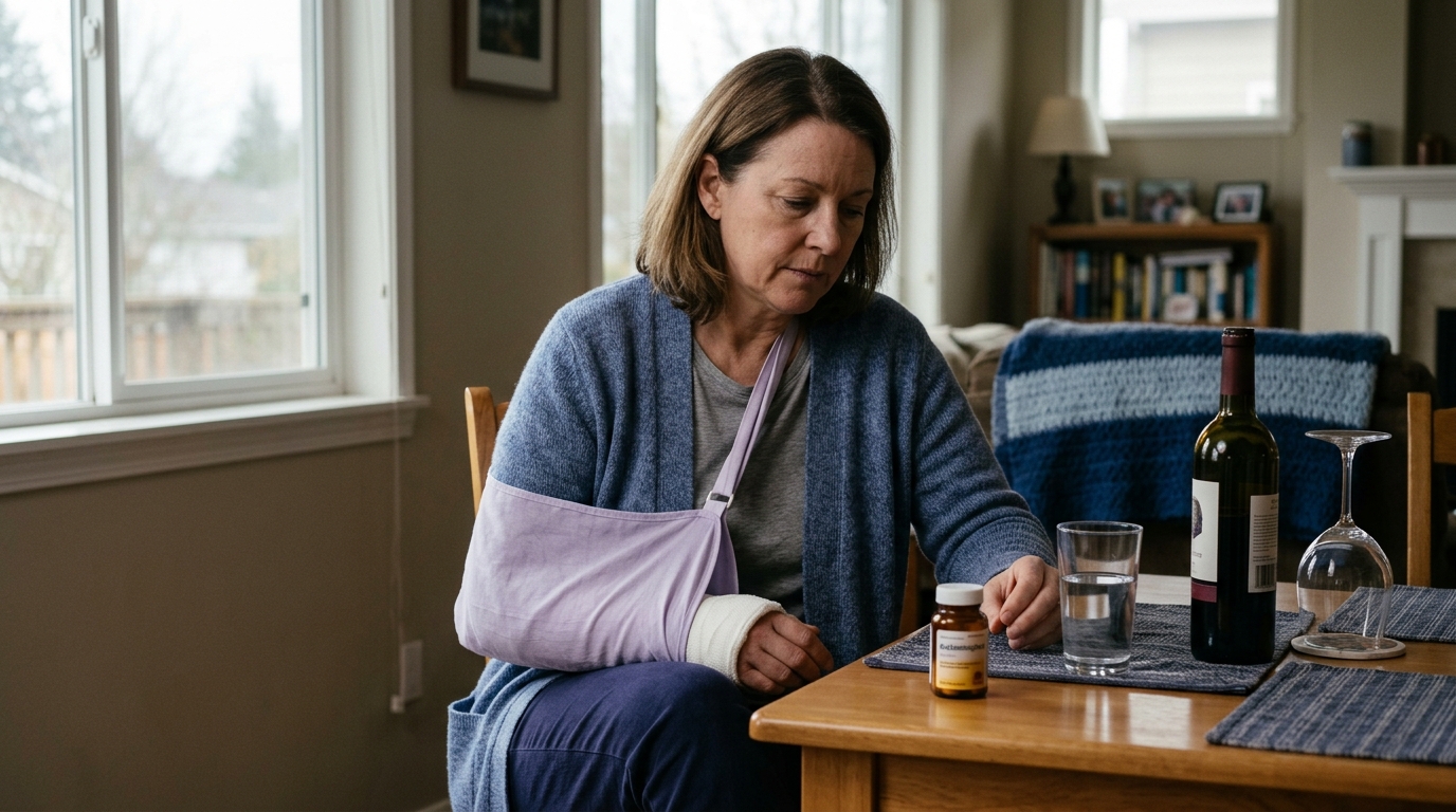 Alcohol During Injury Recovery: Safety, Sleep, and Medication Considerations