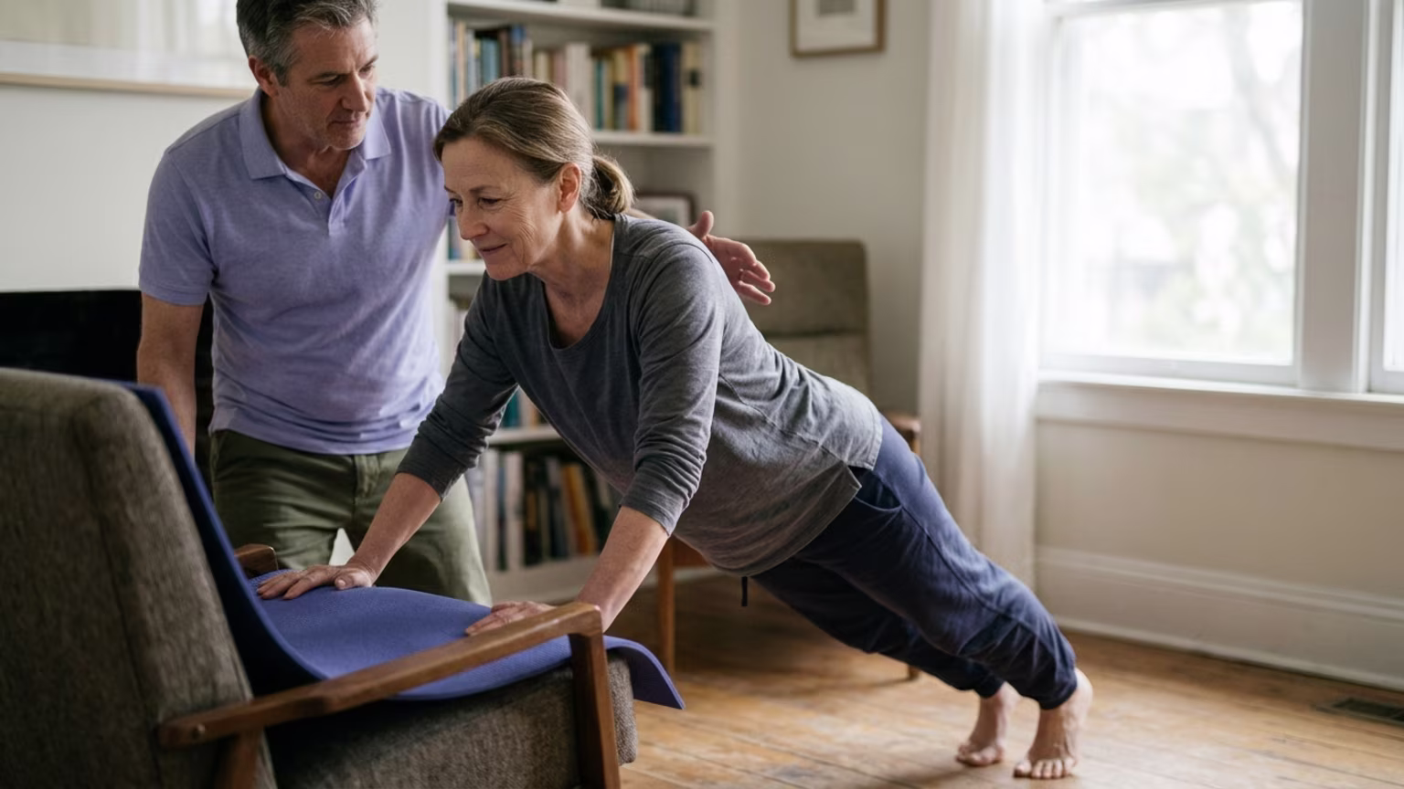 How to Safely Progress Bodyweight Exercises After 45