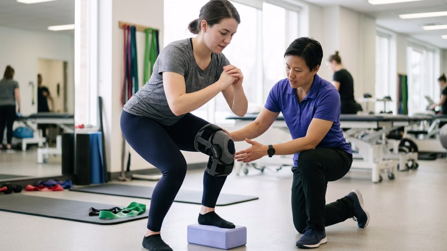 How Supervised Physiotherapy Impacts Persistent Symptoms After ACL Surgery