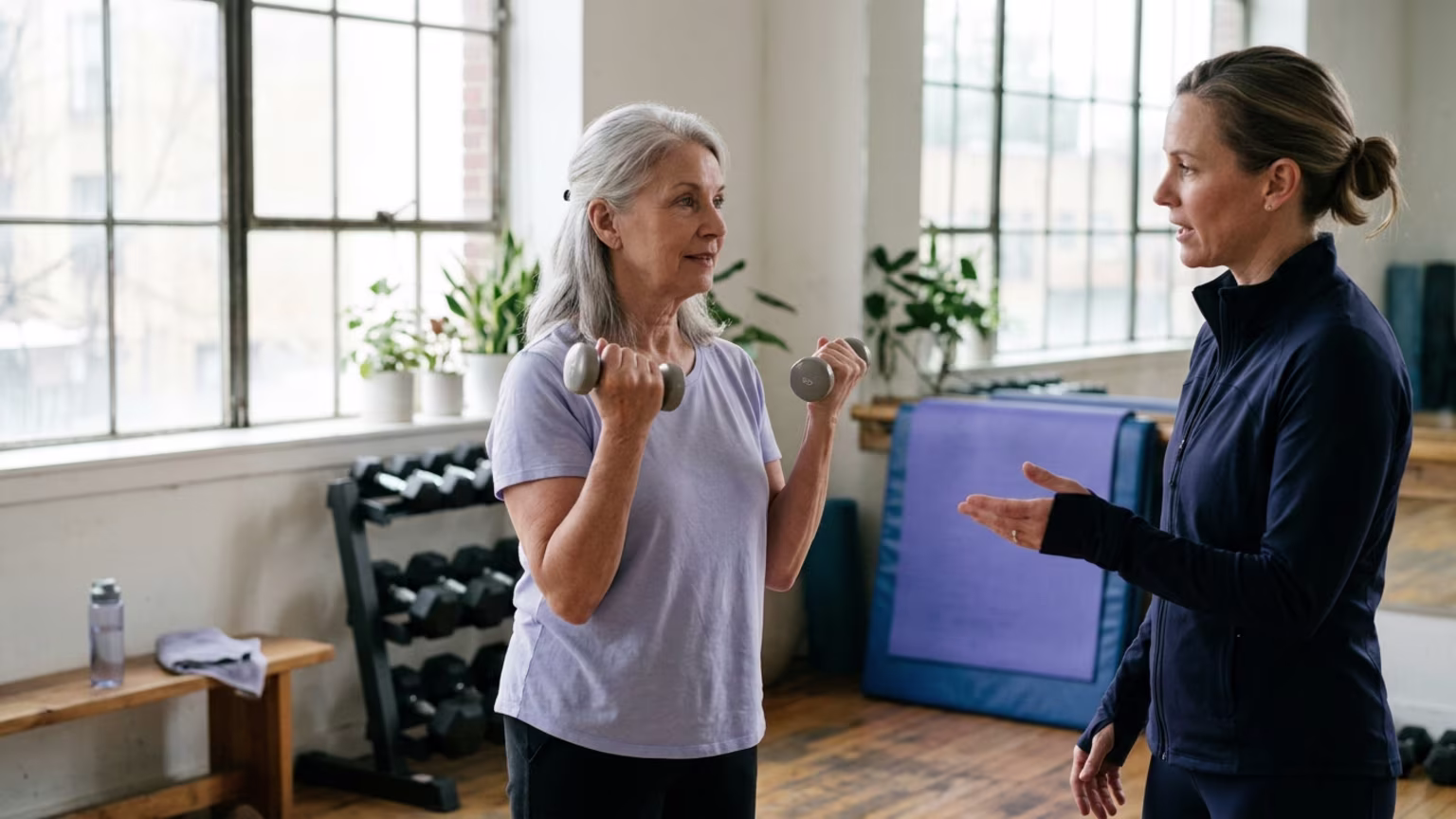 4 simple habits can help slow muscle loss as you age, fitness expert says