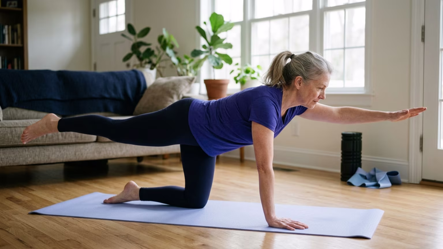 A Midlife Core Workout Puts Technique Before Pace