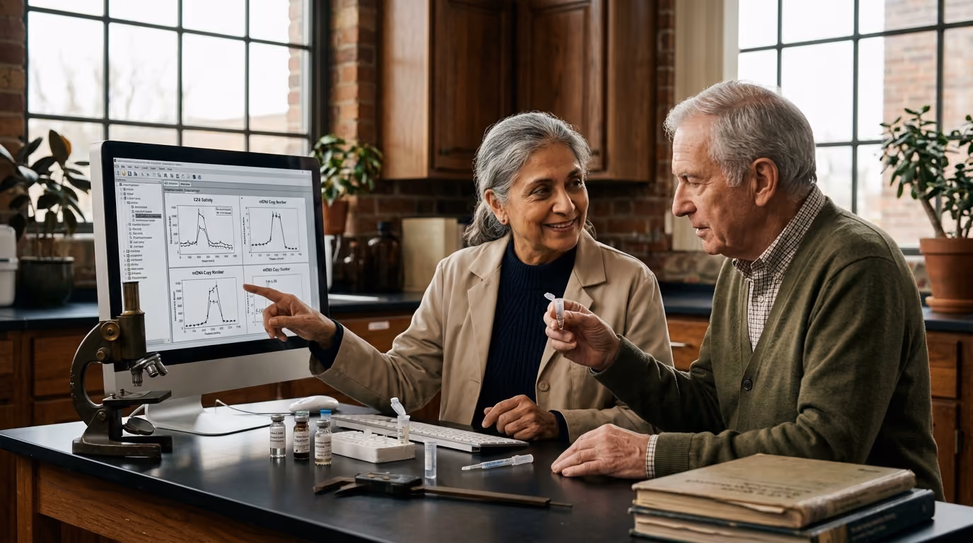 Mitochondrial Aging Biomarkers: What Can Be Measured and What It Means