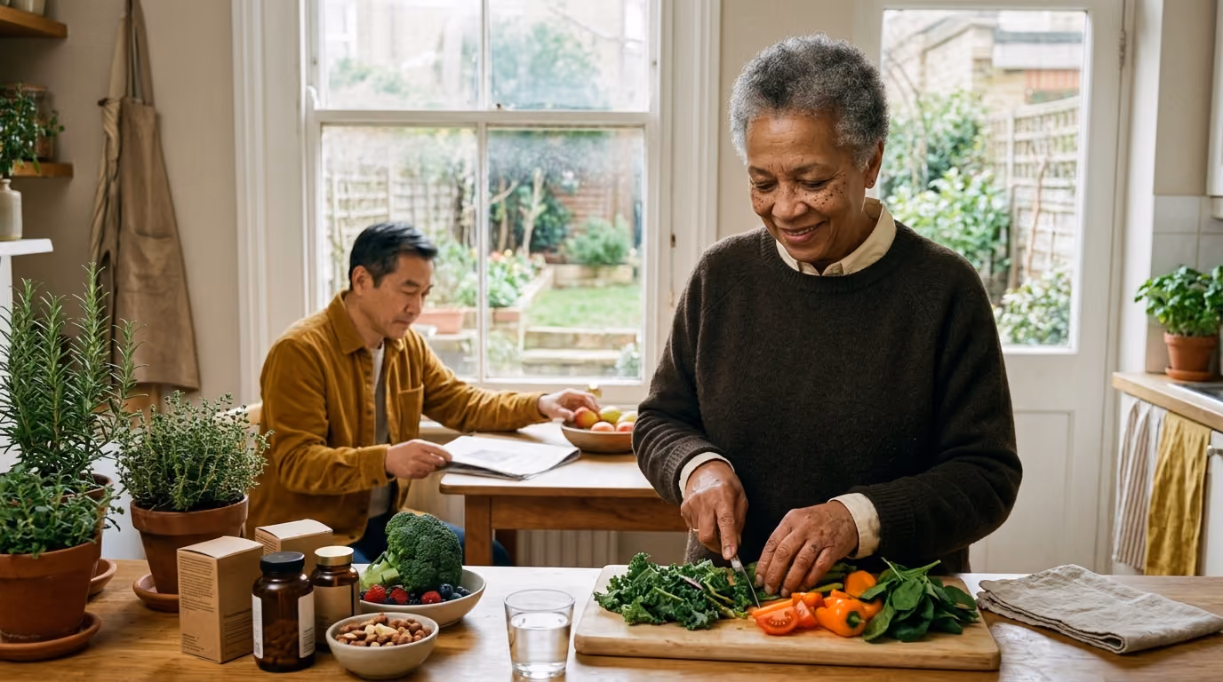 Diet, Supplements, and Cancer Prevention: A Healthy-Aging Evidence Guide