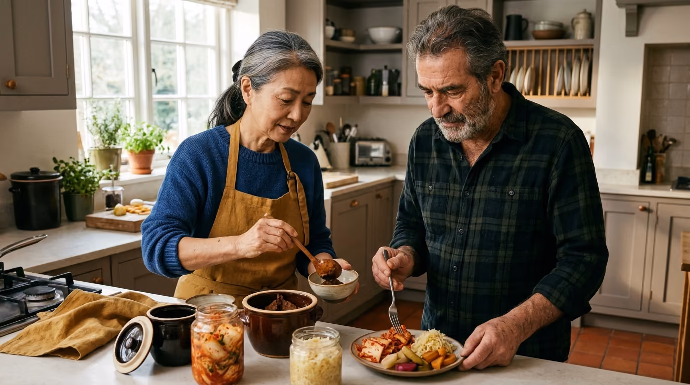Fermented Foods for Healthy Aging: A Guide to Benefits and Evidence