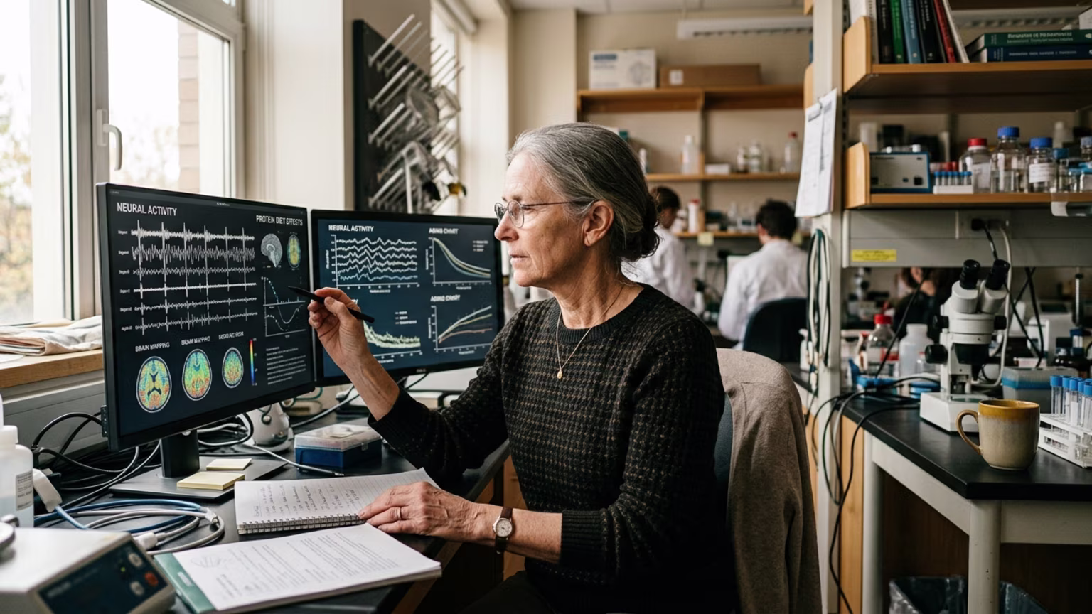 How the Brain Might Link Protein Restriction to Lifespan