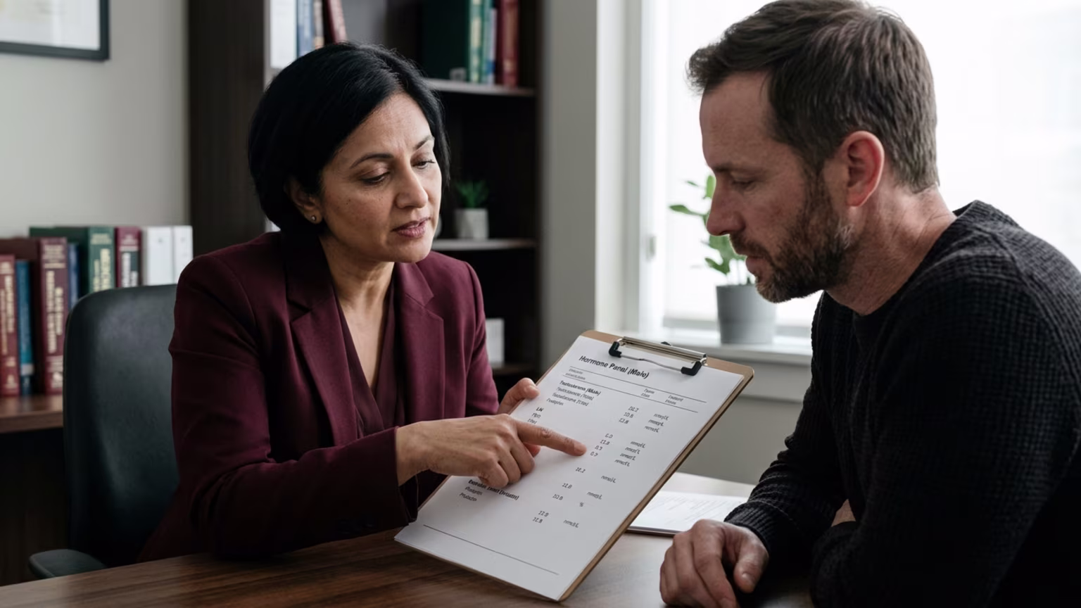 How Medical Professionals Interpret Male Hormone Panels and Clarify Borderline Lab Results