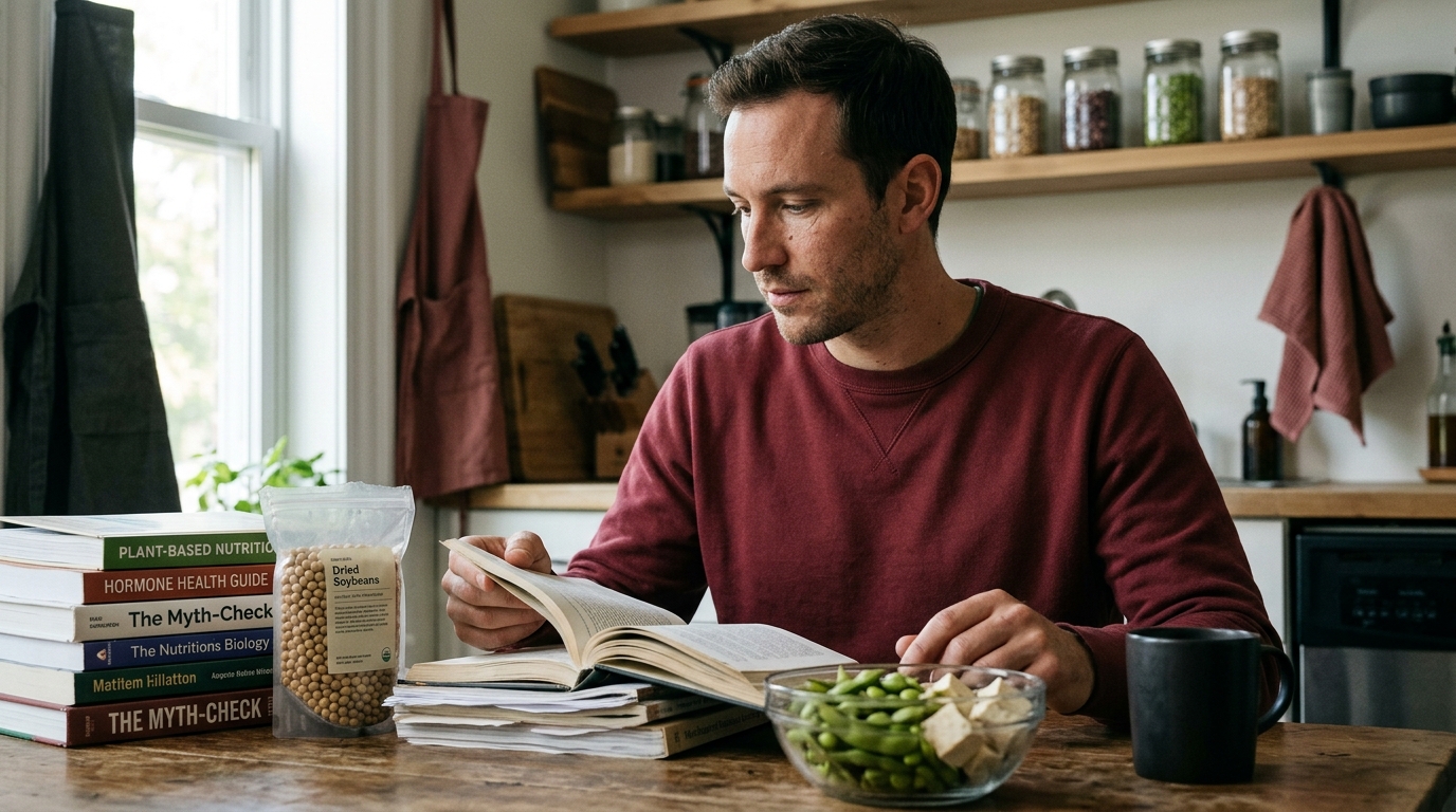 Soy, Plant-Based Diets, and Testosterone: A Myth-Checking Guide