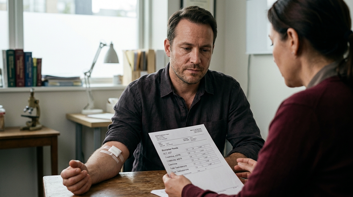 Liver, Kidney, and Testosterone Biomarkers: Interpreting the Context