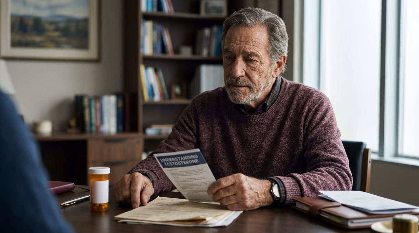 Testosterone Treatment in Older Men: Evidence, Assessment, and Boundaries
