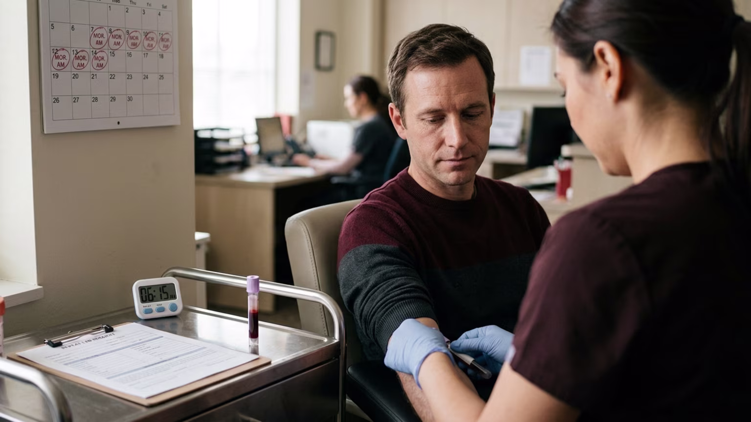 Why Repeat Morning Blood Tests Help Separate Temporary Hormone Dips From Real Deficiencies