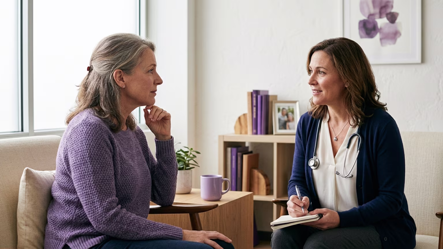 Addressing Genitourinary Syndrome of Menopause and Distinguishing Physical Shifts From Desire