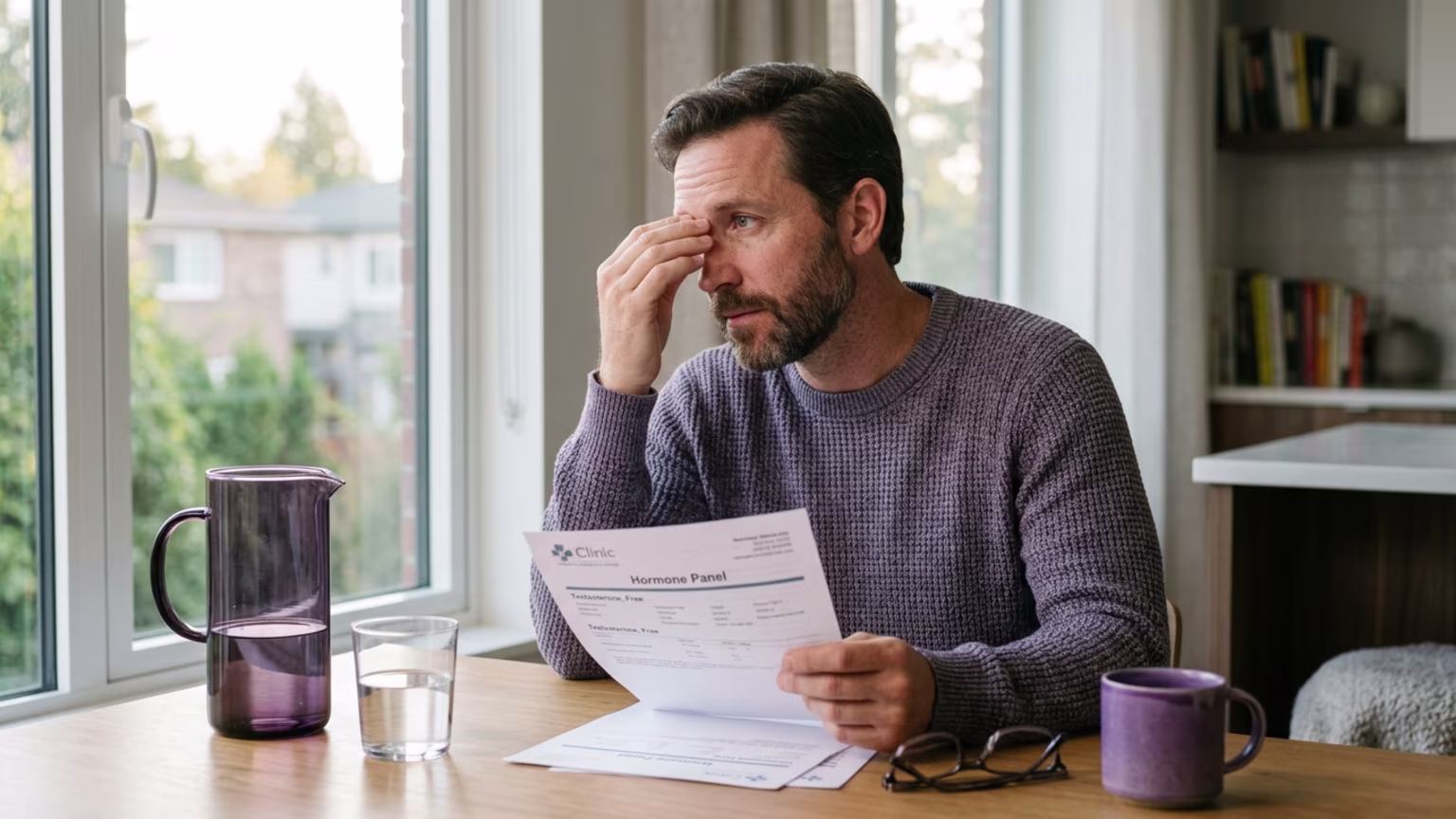 How Daily Fluctuations, Stress, and Normal Aging Influence Male Hormone Test Results