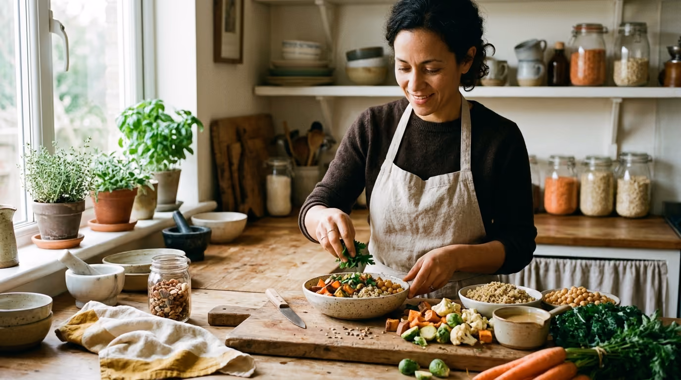 The Plant-Forward Eating Framework: Building Balanced, Fiber-Rich Meals