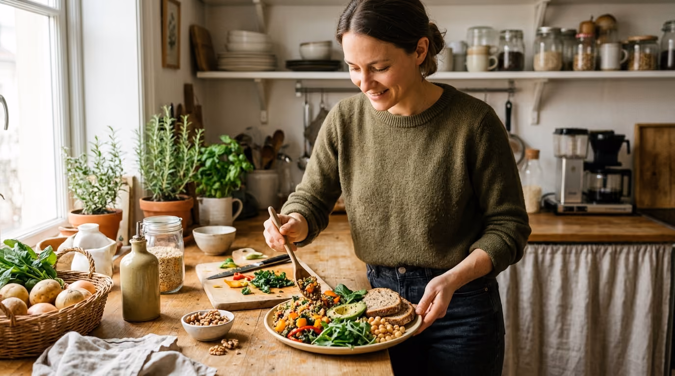 The High-Fiber Plate: A Flexible Framework for Everyday Meals
