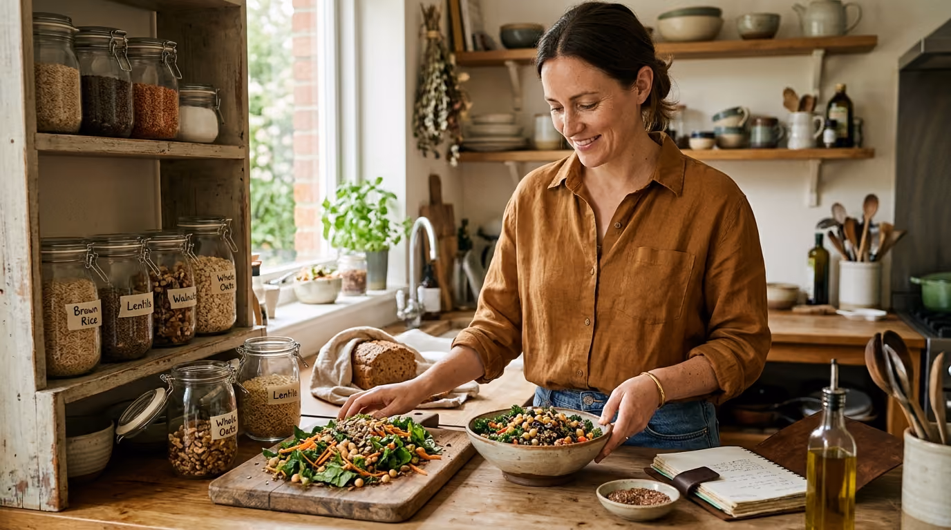 The Pantry Playbook for Fiber-Rich Eating: Staples, Storage, and Fast Meals