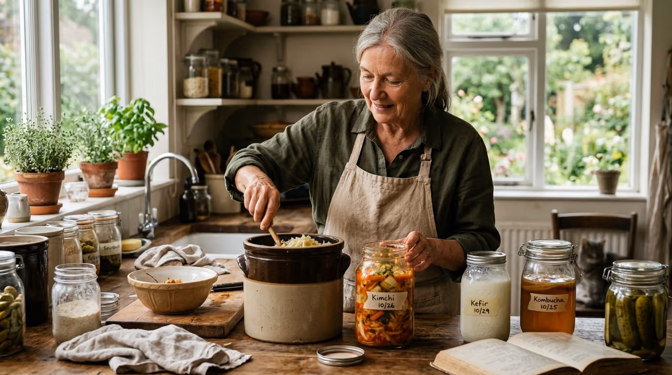 Fermented Foods and Digestion: A Complete Guide to Types, Preparation, and Use