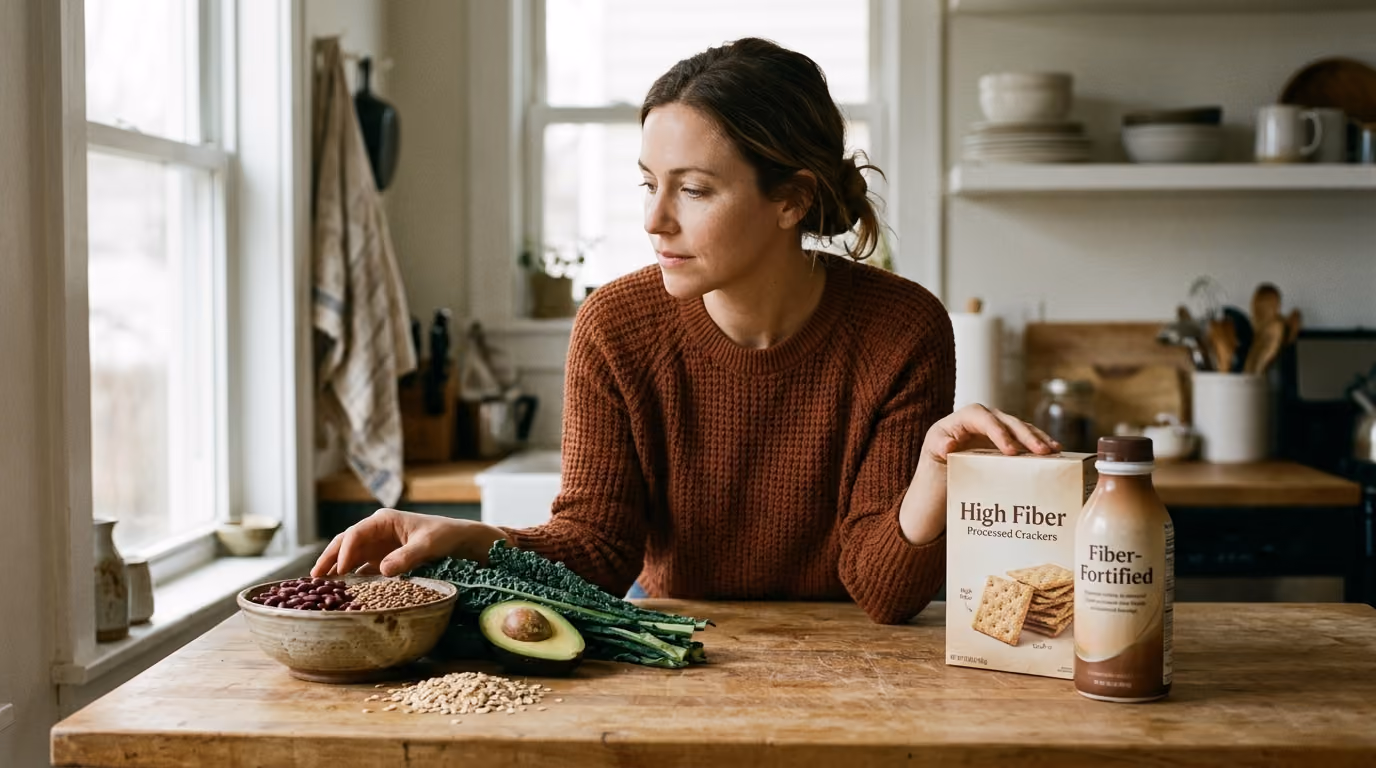 Whole-Food Fiber vs. Added Fiber: What Food Labels Can and Can’t Tell You