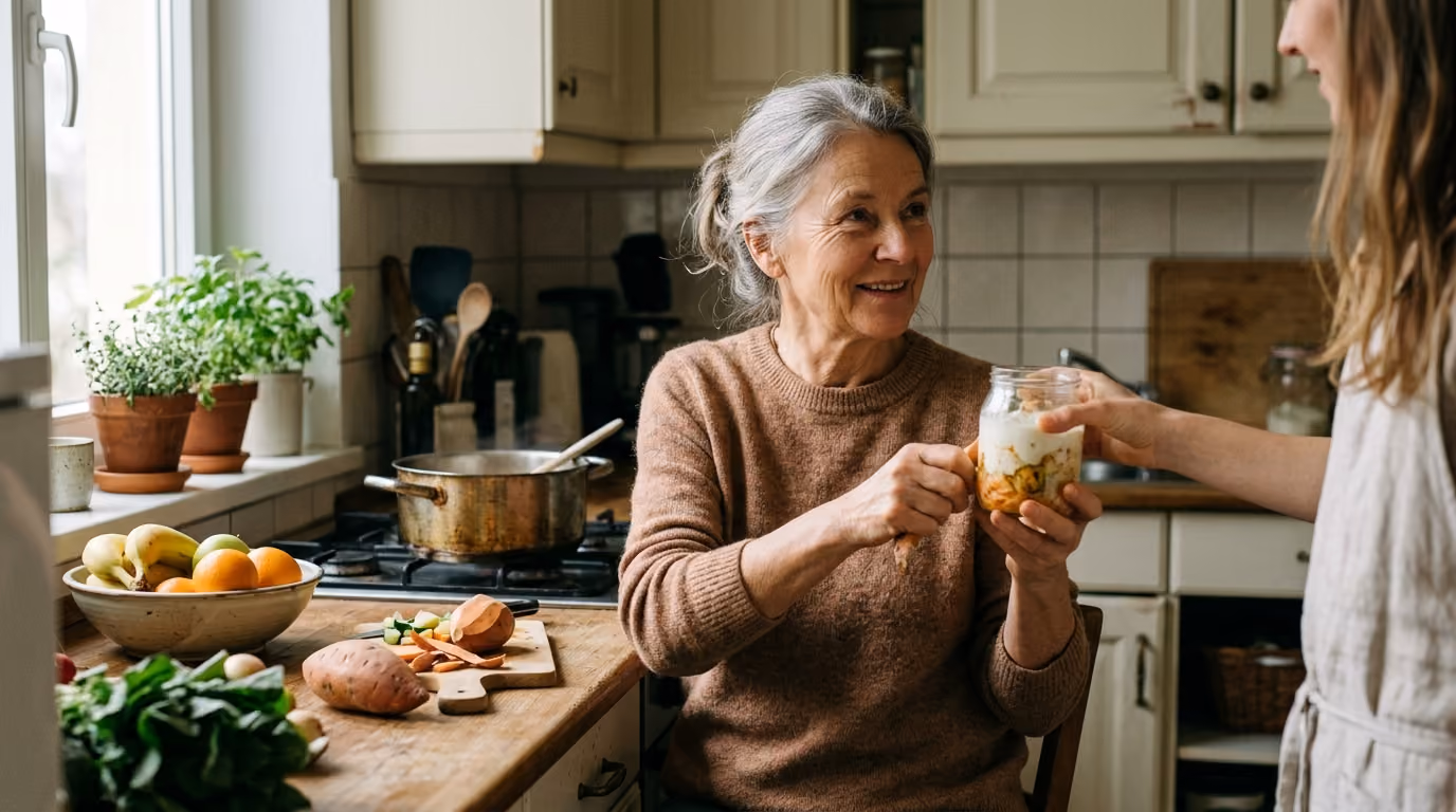 The Gut Microbiome and Healthy Aging: What Changes and What We Know