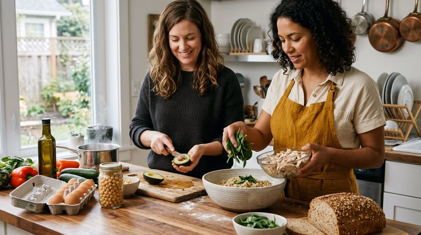 Building Satisfying Meals with Fiber, Protein, and Healthy Fats: A Practical Guide