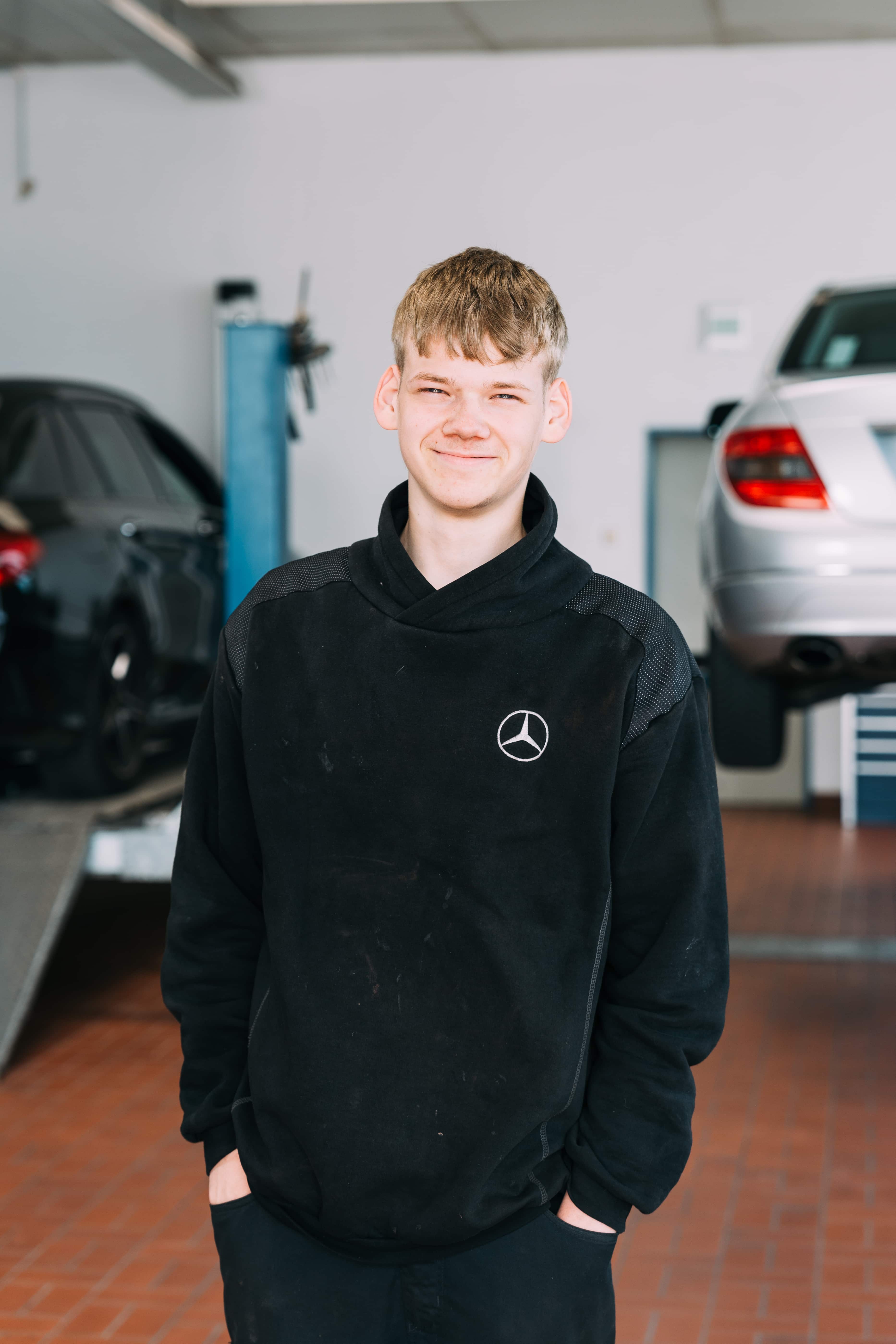 Portrait von Lukas, Team Autohaus Meyer