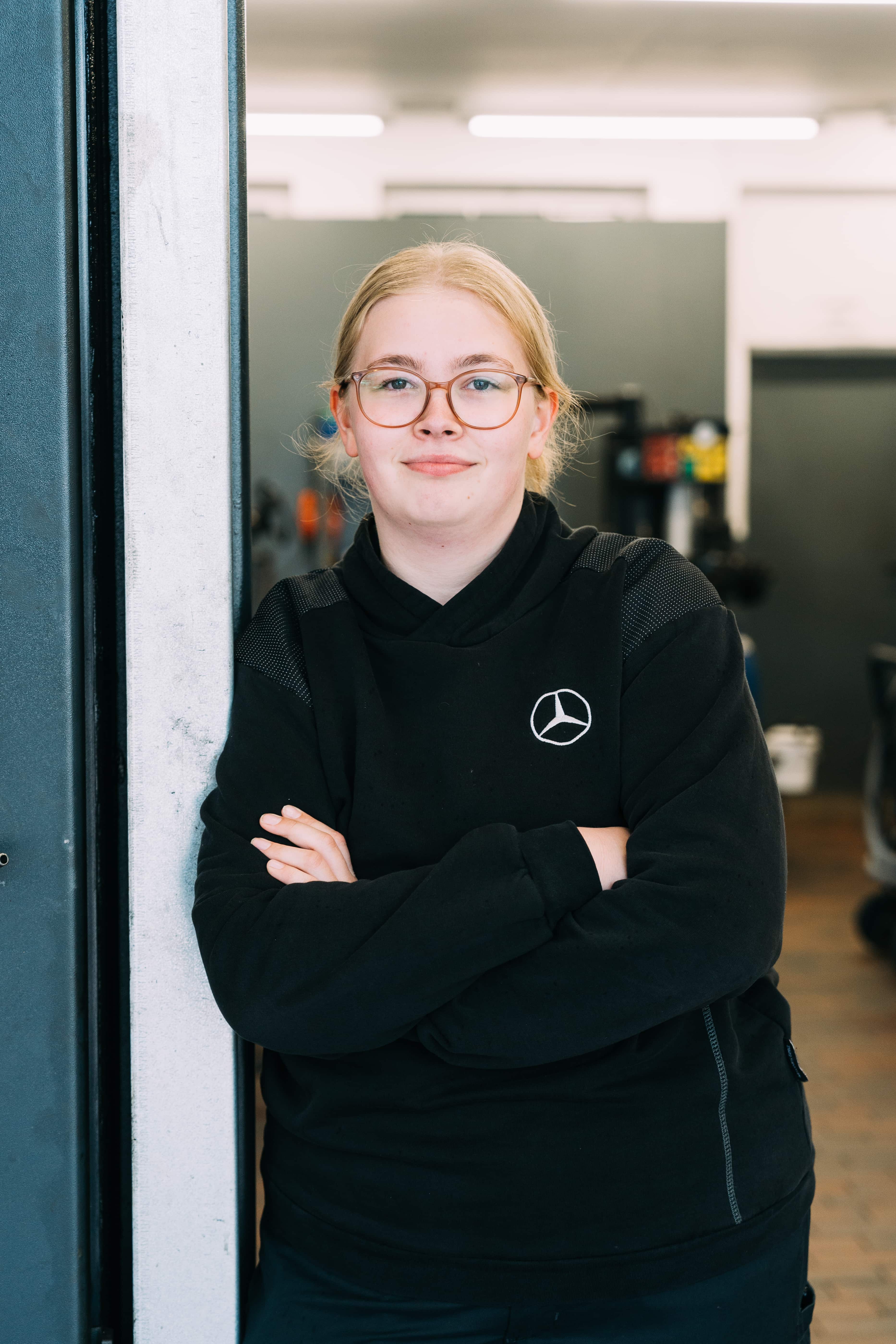 Portrait von Eva, Team Autohaus Meyer