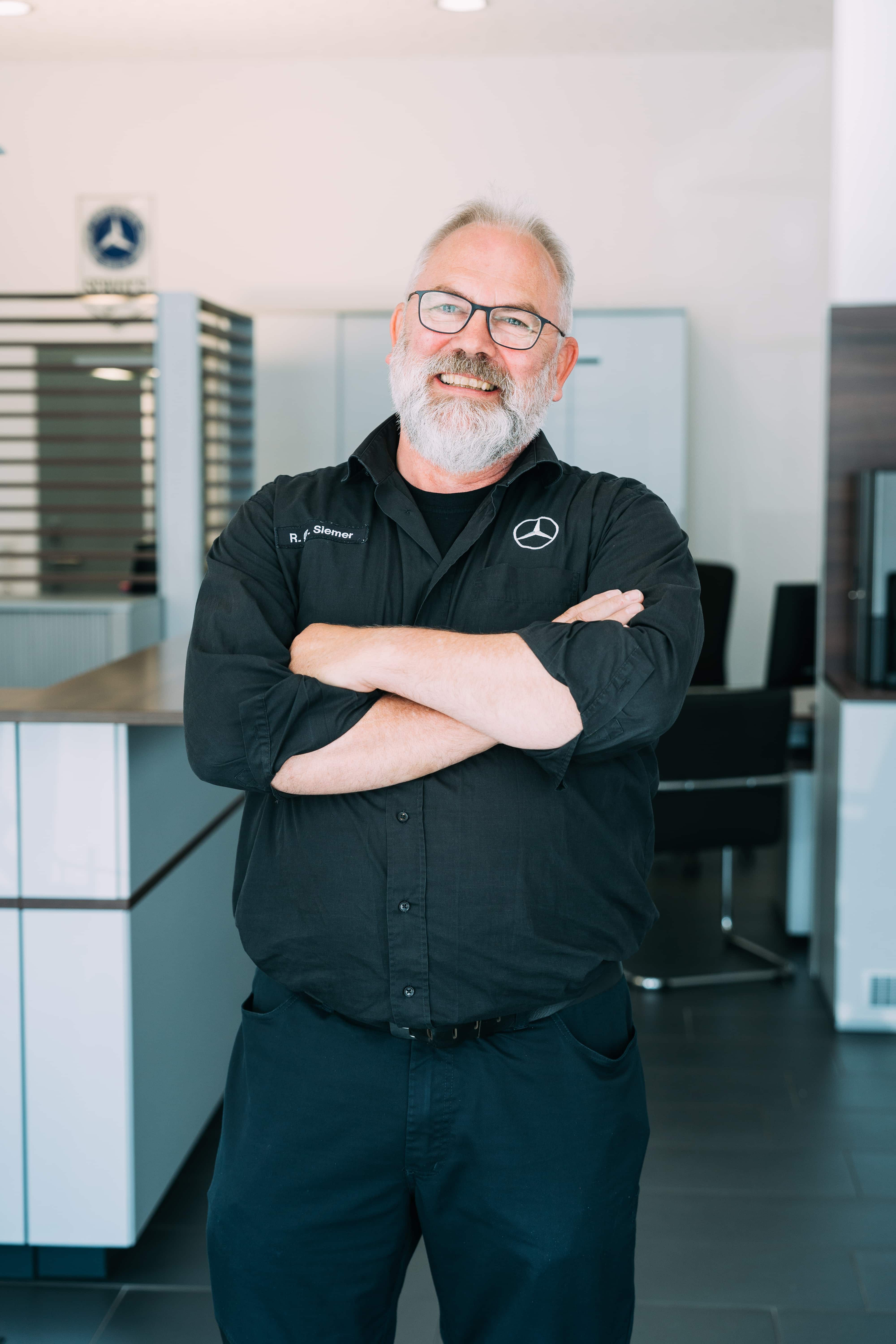 Portrait von Reiner, Team Autohaus Meyer