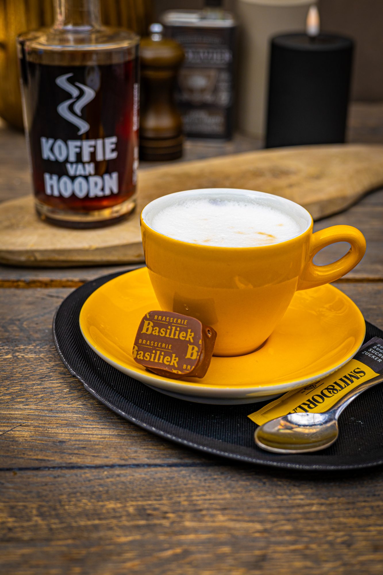 Koffie met een koekje