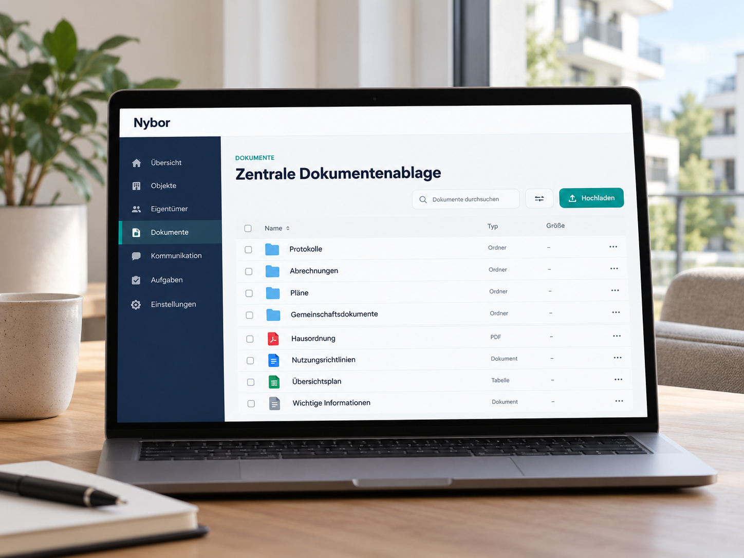 interface of task management module (for a productivity tools business)