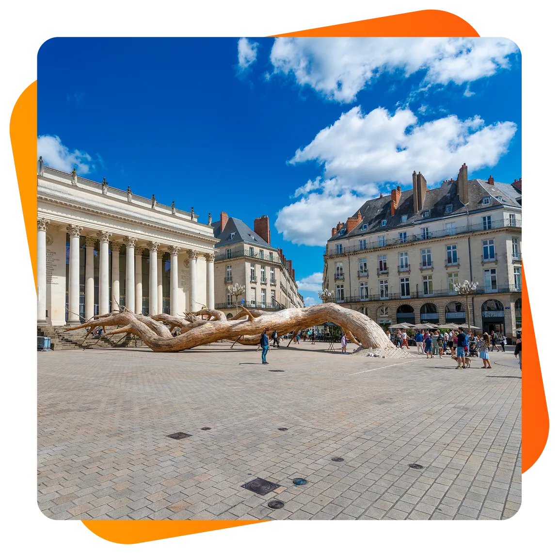 Nantes-Schweiz-Umzug