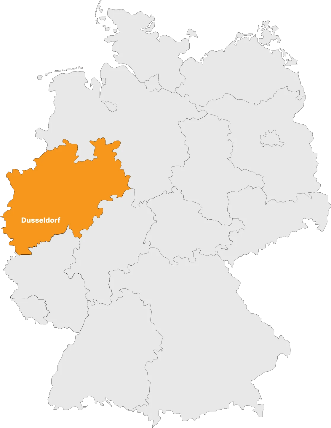 Düsseldorf Map